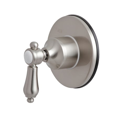 Kingston Brass KS3038BAL Heirloom Three-Way Diverter Valve W/ Trim Kit, Brushed Nickel KS3038BAL